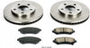 Autospecialty KOE2553 1-Click OE Replacement Brake Kit