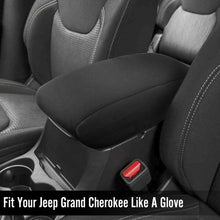 Seven Sparta Console Cover for Jeep Grand Cherokee 2011-2018, Neoprene Anti-Scratch Waterproof Center Console Armrest Cover