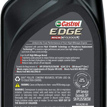 Castrol 03084C Edge 5W-30 Advanced Full Synthetic Motor Oil, 5 Quart