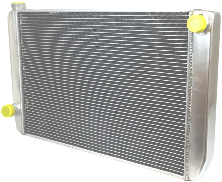 JSD 2 Row Aluminum Racing Radiator for Ford Mopar Aluminum Racing Radi ...