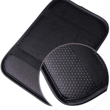 Pengxiaomei Center Console Pad, Black Car Armrest Pad Car Armrest Seat Box Cover Protector for Most Vehicle, SUV, Truck, Car