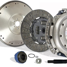 Clutch And Flywheel Kit Compatible With F150 Pickup Heritage STX XL XLT XTR King Ranch Lariat Base Cab Pickup 1997-2008 4.2L V6 GAS OHV Naturally Aspirated