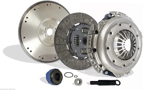 Clutch And Flywheel Kit Compatible With F150 Pickup Heritage STX XL XLT XTR King Ranch Lariat Base Cab Pickup 1997-2008 4.2L V6 GAS OHV Naturally Aspirated