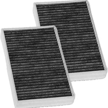 FUN-DRIVING Macrofiber Cabin Air Filter,Microfilter,Long-Fiber,Replacement for 64119237554/64119237555
