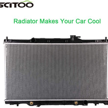 SCITOO Radiator Compatible with 2002 2003 2004 2005 2006 Honda CR-V CU2443