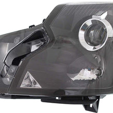 Headlight Assembly Compatible with 2003-2007 Cadillac CTS HID with HID Kit Driver Side