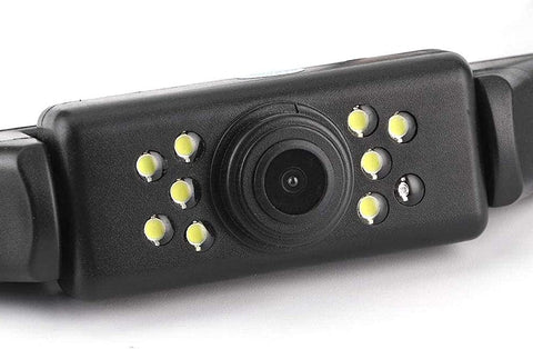 Backup Camera for Car Pickup Trucks SUVs Vans RVs License Plate Rearview Camera 9 LED Night Vision Parking Camera