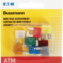 Bussmann BP/ATM-A8-RP ATM Blade Fuse Assortment Emergency Pack, 8 Pack