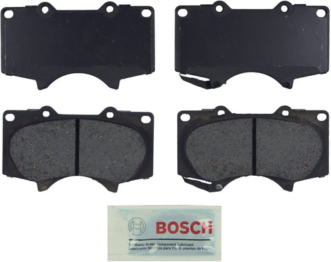 Bosch BE976 Blue Disc Brake Pad Set for Select Lexus, Mitsubishi, and Toyota Trucks and SUVs - FRONT