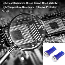 cciyu 20 Pack Blue T5 Wedge 3-3014 SMD LED 74 37 286 18 Dashboard Gauge Light Bulbs 12V w/Twist Socket