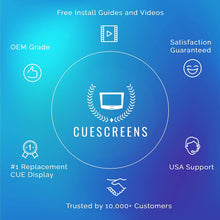 [Cuescreens] V2018 OEM for Cadillac CUE Replacement Touch Screen Display for updated 2018+ CUE Systems