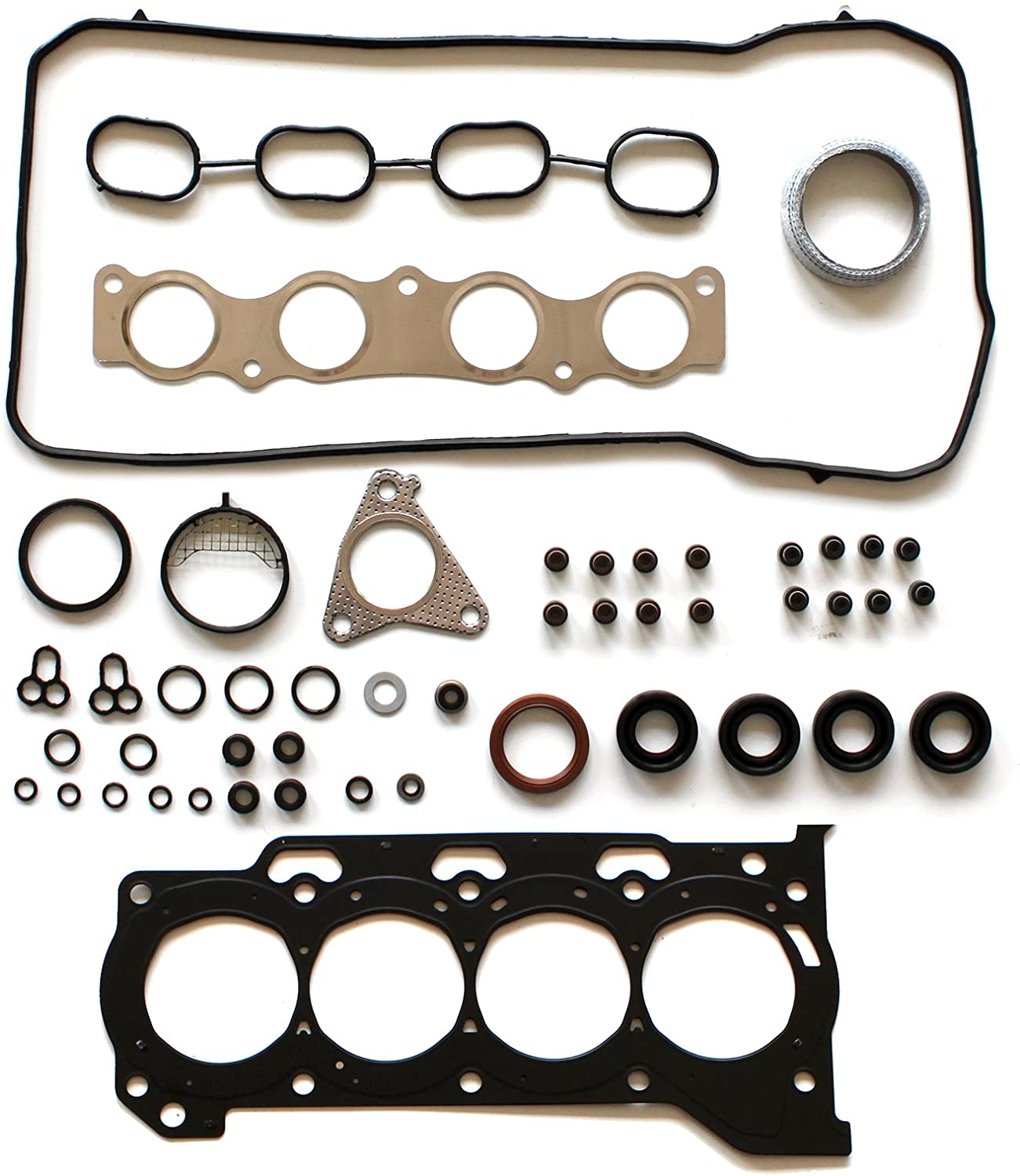ECCPP Engine Replacement Head Gasket Set for 2008-2015 for Toyota Corolla Matrix for Scion xD for Pontiac Vibe 1.8L 2.4L 2ZRFE Engine Head Gaskets Kit