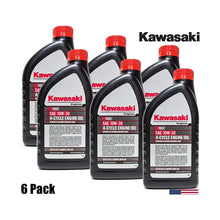 (6-Packs) Quart Genuine OEM Kаwаsаkі 4 Cycle Engine Oil K-Tech SAE 10W-30 99969-6081