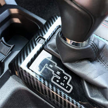 YUZHONGTIAN 2016-2020 for Toyota Tacoma Car Accessories Center Console Gear Panel Cover Trim Carbon Fiber Color, AT Only (NOT Fit RHD)