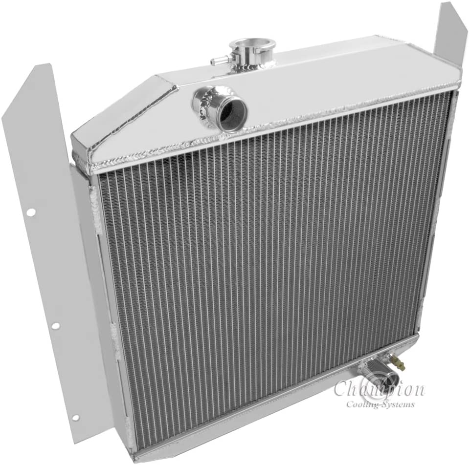 Champion Cooling, 3 Row All Aluminum Radiator for Studebaker, CC4952