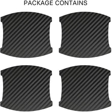 Door Handle Cup Scratch Protector Cover Guards Film Trim Magnetic Door Cup Paint Anti - Scratch Cover Accessories Fit for Toyota RAV4 (4 Pcs)