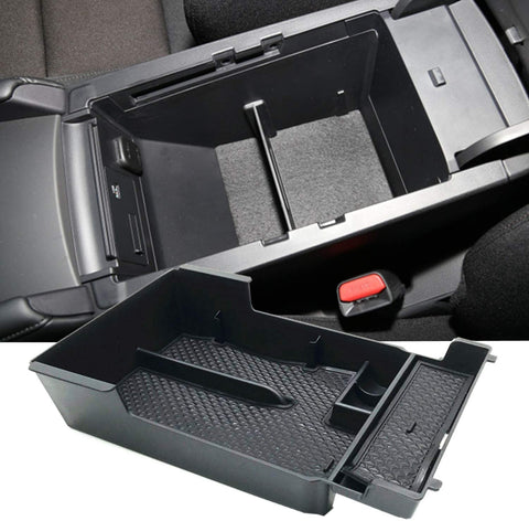 JOJOMARK for 2020 2019 Mazda 3 Accessories Center Console Organizer Tray, Armrest Secondary Storage Box