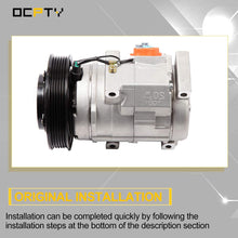 OCPTY Air Conditioner Compressor Compatible with A-cura MDX CO 10736C 2003-2006