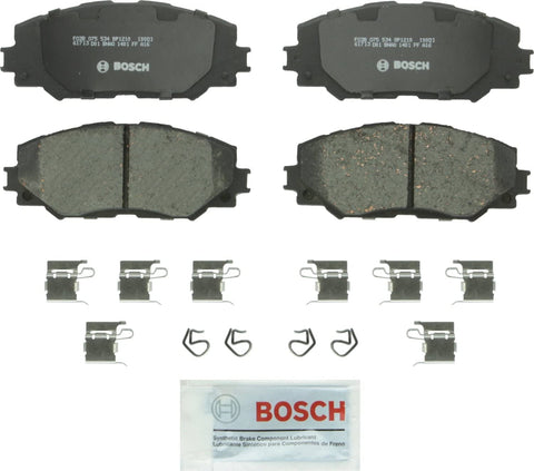 Bosch BP1210 QuietCast Premium Disc Brake Pad Set For: Lexus HS250h; Pontiac Vibe; Scion xB, xD; Toyota Corolla, Matrix, Prius V, RAV4, Front