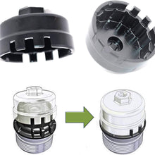 36mm Oil Filter Wrench, Oil Filter Socket, 3/8" Drive,6 Point Oil Filter Removal,for F250,F350,F450,Cooper,323i,911,Cayenne,C30,C70,S40,S60