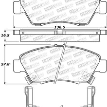 StopTech 305.09480 Street Select Brake Pads