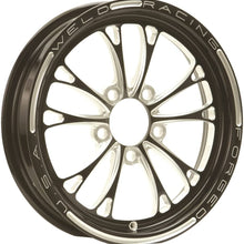 Wheel, V-Series 2.0 1 Piece, 15 x 3.5 in, 1.750 in Backspace, 5 x 4.50 in Bolt Pattern, Aluminum, Black Anodize, Each