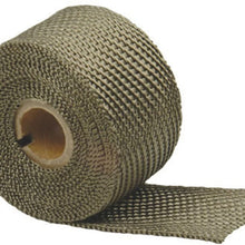 Design Engineering 010132 Titanium 2" x 35' Exhaust Heat Wrap with LR Technology