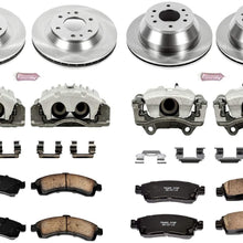 Power Stop KCOE2058 Autospecialty 1-Click OE Replacement Brake Kit with Calipers