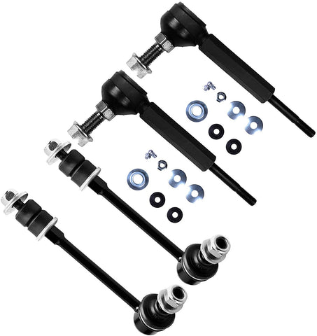 ANPART Suspension Assembly Front Sway Bar Endlink Rear Sway Bar End Link for Toyota 4Runner 4pcs