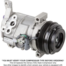 OEM AC Compressor & A/C Repair Kit For Chevy Tahoe Suburban Avalanche GMC Yukon Cadillac Escalade 2003-2005 w/Rear AC - BuyAutoParts 60-83327RN NEW