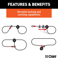 CURT 23666 6-Foot Bike Cable Lock