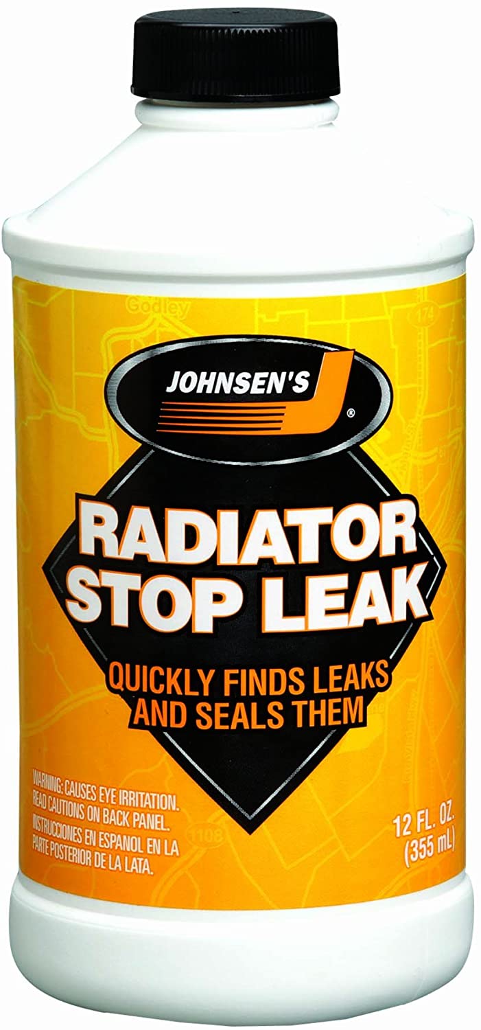 Johnsen's 4918-12PK Radiator Stop Leak - 12 oz., (Pack of 12)