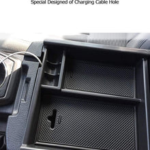 anngrowy Center Console Organizer Toyota Tacoma Accessories Tray 2016 2017 2018 2019 2020 Toyota Tacoma Accessories 2016-2019 Center Console Organizer Tray, Storage for Toyota Tacoma