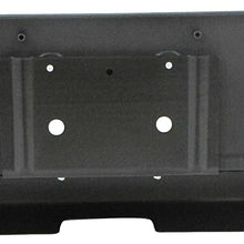 NEW AFTERMARKET PARTS for 2009-2017 Dodge Pickup Ram 1500/2010-2012 Dodge Pickup Ram 2500 3500 Rear Bumper Powder Coating Black Assy (W/Sensor Hole, W/o Dual Exhaust Cut-Outs) CH1103121