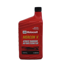 Genuine Ford XT-5-QMC MERCON-V Automatic Transmission and Power Steering Fluid - 16 oz.