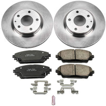Power Stop KOE6971 Autospeciality Replacement Front Brake Kit- OE Rotors & Ceramic Brake Pads