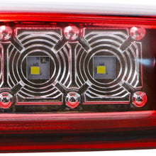 For 2007-2013 Chevrolet Silverado/GMC Sierra 1500 2500HD 3500HD LED Third 3rd Brake Light Cargo Light Center High Mount Lamp Tail Light (Red Lens)