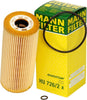 Mann-Filter HU 726/2 X filtro de aceite sin metal