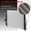 2774 OE Style Aluminum Core Cooling Radiator Replacement for Aveo5 Pontiac Wave5 G3 Suzuki Swift+ 1.5L 1.6L AT 04-08