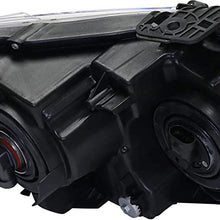 Headlight Assembly Compatible with 2016-2019 Honda Civic Halogen Coupe Hatchback Sedan CAPA Driver Side