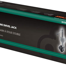 CURT 28156 Marine Boat Trailer Jack with 6-Inch Wheels, 1,500 lbs. 10-3/8 Inches Vertical Travel