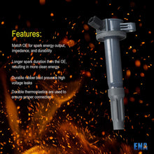 ENA Ignition Coil Set of 6 Compatible with 2006-2012 Escape Fusion Mercury Mazda Tribute V6 3.0L DG-514 DG514 C1594 UF486