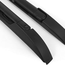 ANTS PART Roof Rack Rails for 2005-2021 Toyota Tacoma Double Cab Cross Bars Black