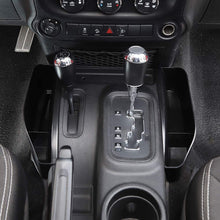 Savadicar GearTray Gear Shifter Console Side Storage Box Manual Transmission Side Organizer Tray for 2011-2018 Jeep Wrangler JK JKU, Interior Accessories, Black