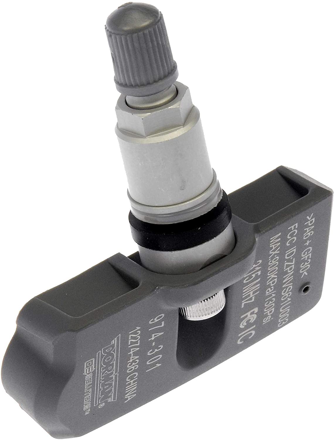 Dorman 974-301 Programmable Tire Pressure Monitoring System Sensor for Select Models