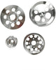 Lightweight Aluminum Pulley Kit for Lexus GS 300 98-03 IS 300 3.0L DOHC 24V 2JZ 2JZGE Polished 4pcs