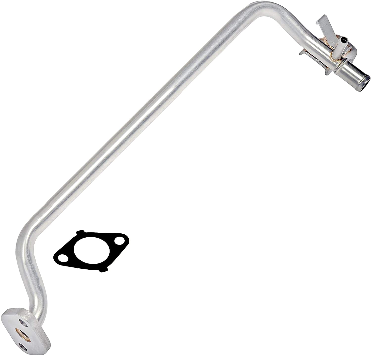 APDTY 141356 Coolant Water Bypass Heater Hose Steel Pipe Fits 2.7L Engine On Toyota Tacoma T100 4Runner (Replaces 16268-75131, 16268-75130, 16268-75110, 16268-75111, 16268-75112, 16268-75091)