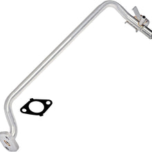 APDTY 141356 Coolant Water Bypass Heater Hose Steel Pipe Fits 2.7L Engine On Toyota Tacoma T100 4Runner (Replaces 16268-75131, 16268-75130, 16268-75110, 16268-75111, 16268-75112, 16268-75091)