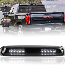 Sanzitop LED Third Brake Light Cargo Lamp Tail Light fit for 99-06 Chevrolet Silverado/GMC Sierra 1500-3500 HD, 2007 Chevrolet Silverado/GMC Sierra 1500-3500 HD Classic (Black Housing Smoke Lens)