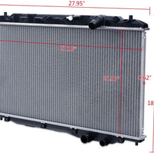 Radiator Compatible for Honda Civic LX LXS EX GX DX Sedan 2006-2011 1.8L 2.0L Aluminum Core 2922 silver